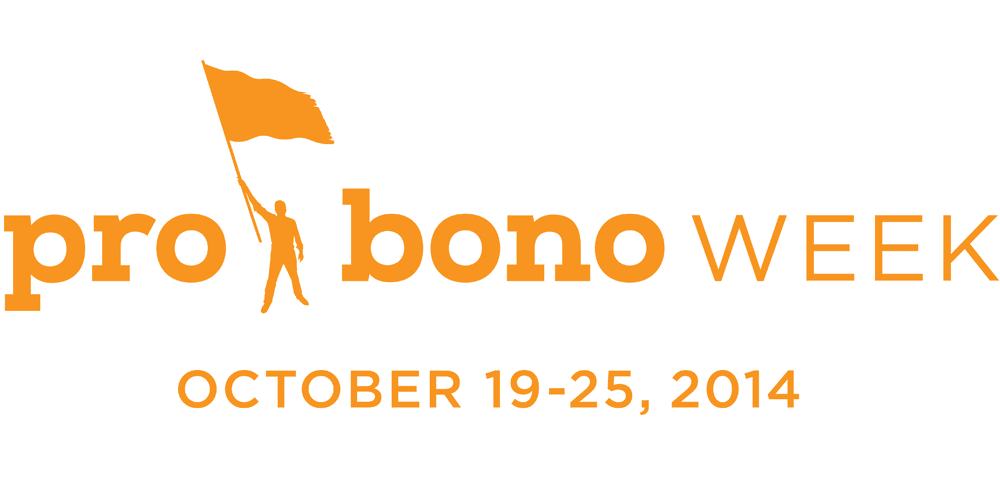 Pro Bono Week 2014 logo