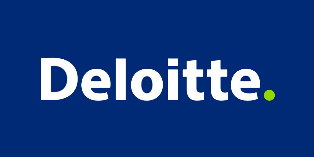 Deloitte logo.