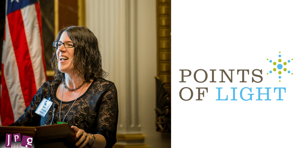 Taproot's CERO Elizabeth Schwan-Rosewald speaks at the White House