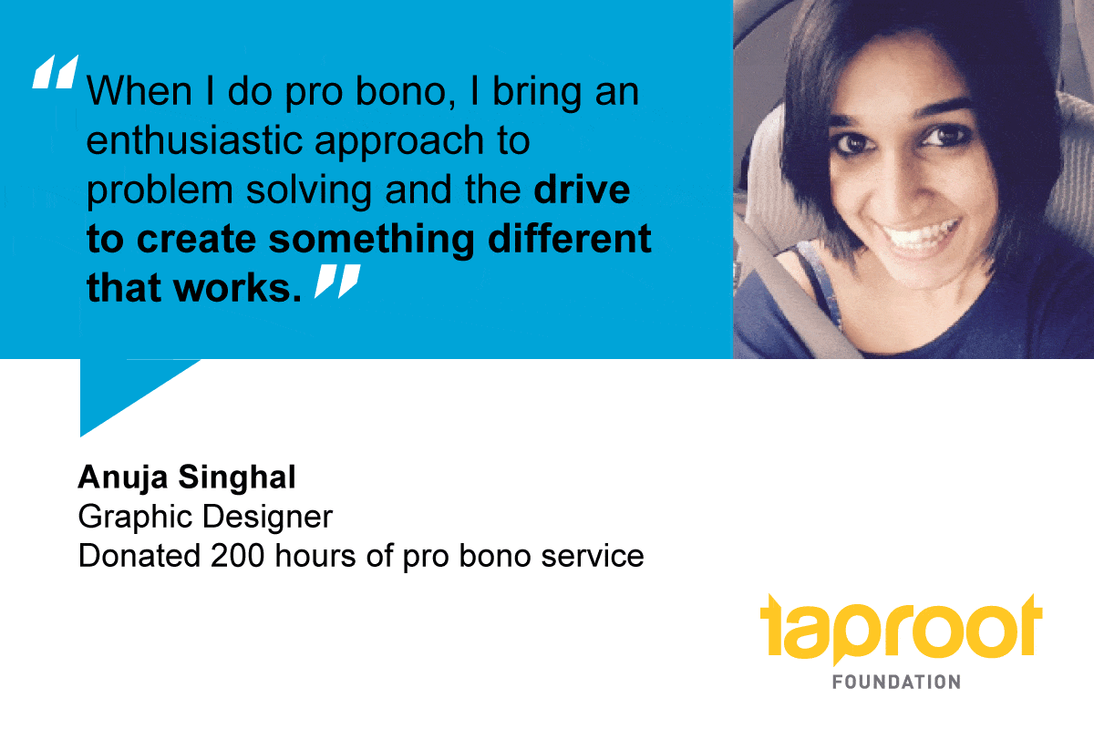 People of Pro Bono: When I do pro bono, I bring an enthusiastic approach to problem solving and the drive to create something different that works.