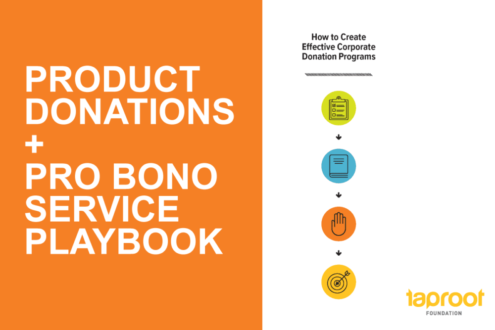 Hands-On Playbook for Companies to Pair Software Product Donations with Pro Bono Service to Maximize Social Impact
