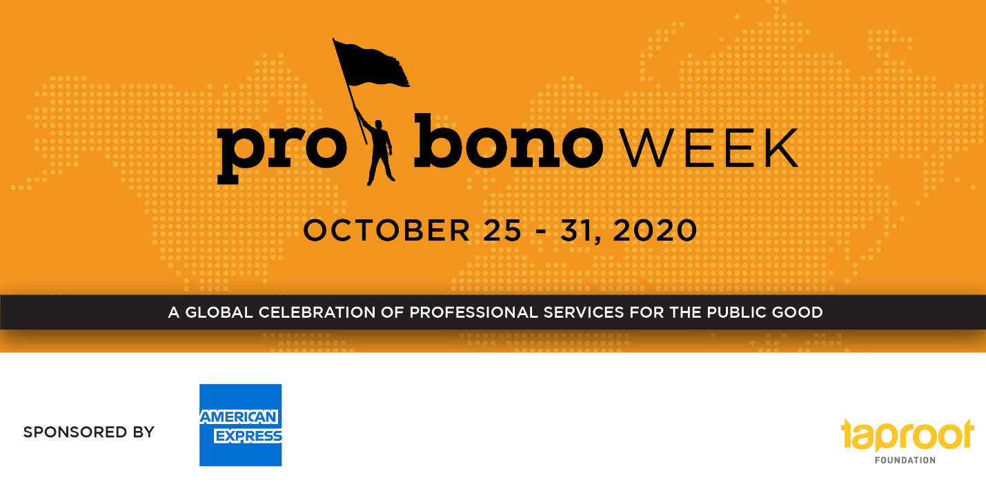 Pro Bono Week 2020