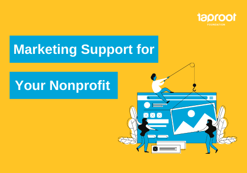 Marketing Support for Your Nonprofit webinar