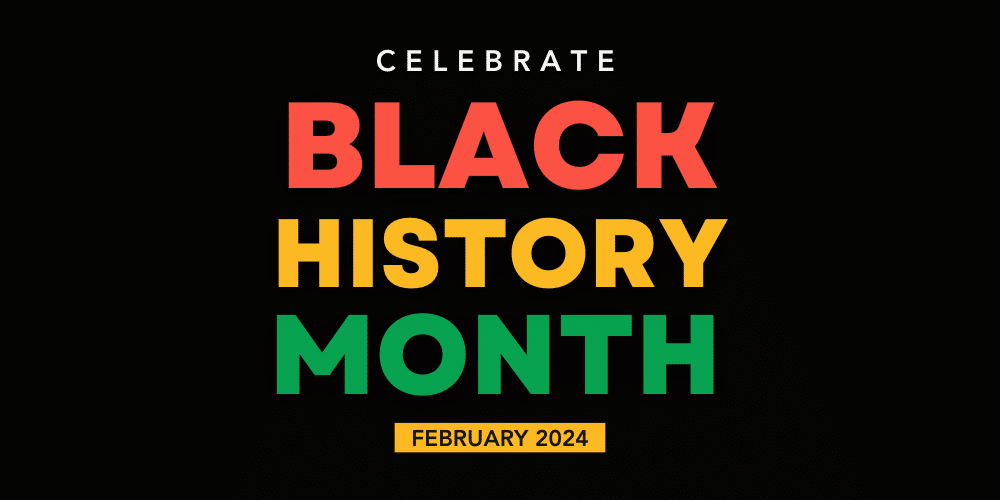 Black History Month 2024 banner